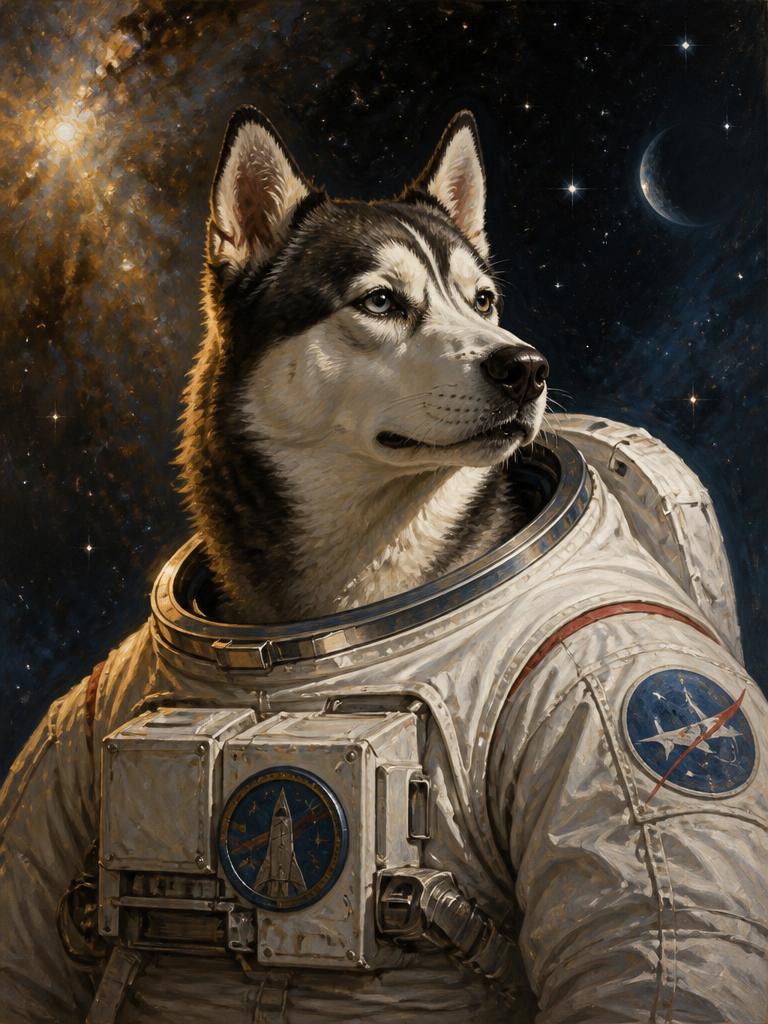 Exemplo do estilo Astronauta